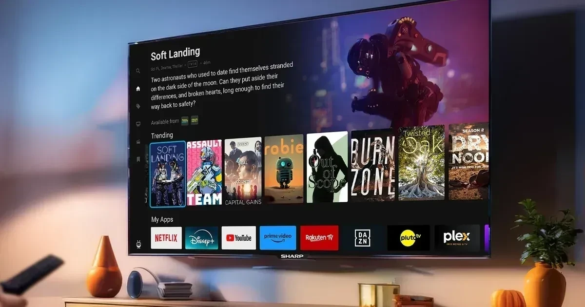 Smart TV IPTV Interface